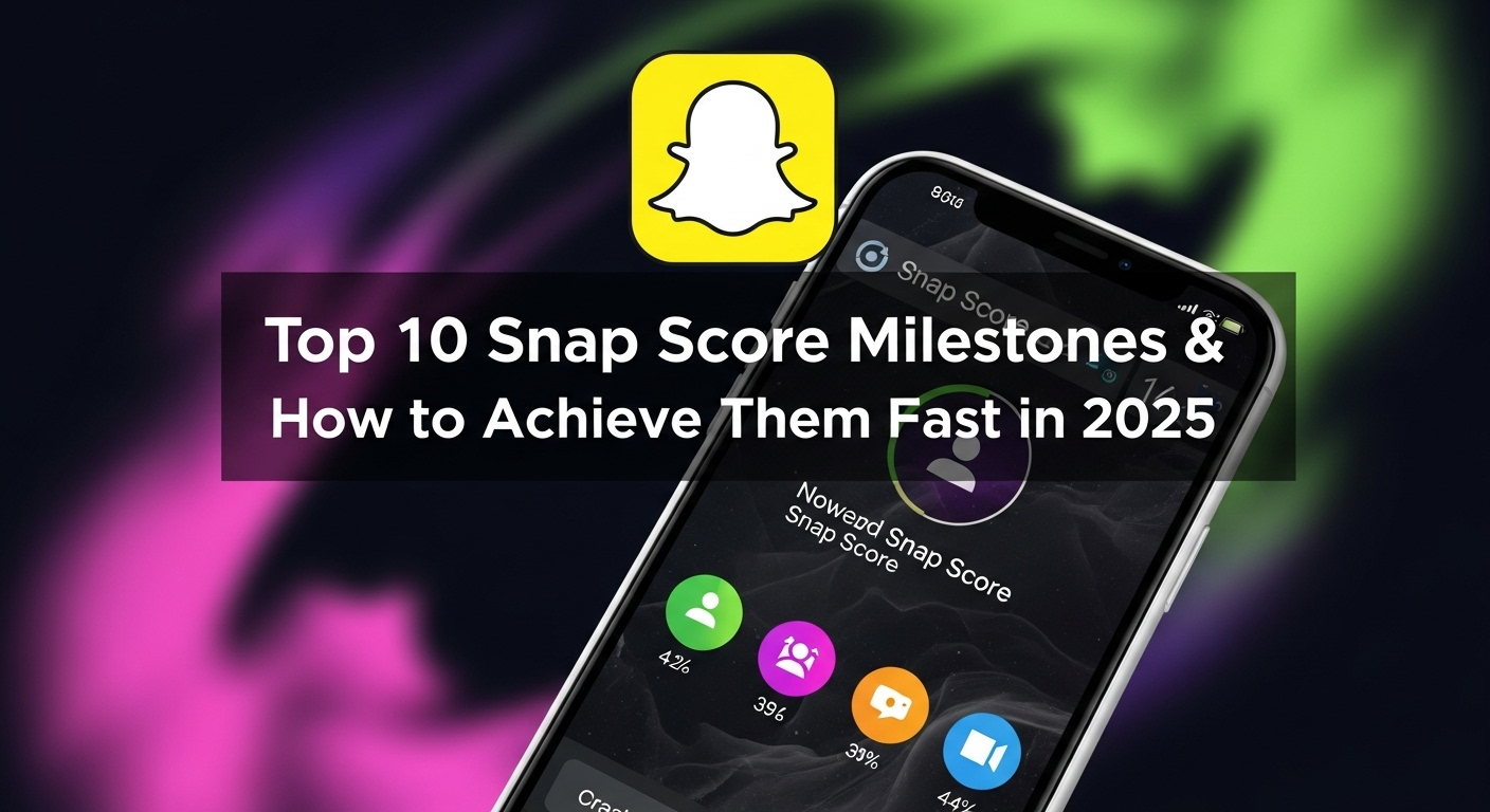Top 10 Snap Score Milestones & How to Achieve Them Fast in 2025
