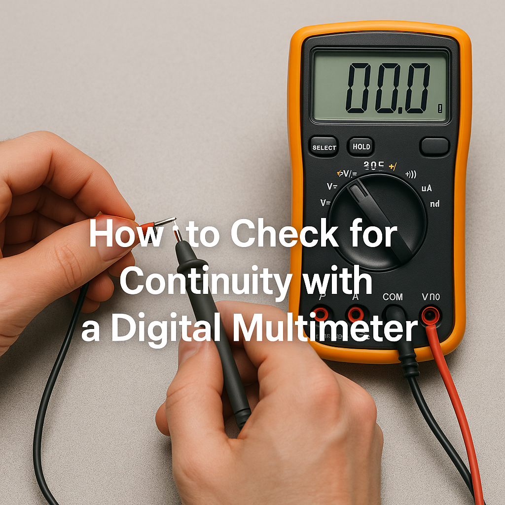 continuity with a digital multimeter