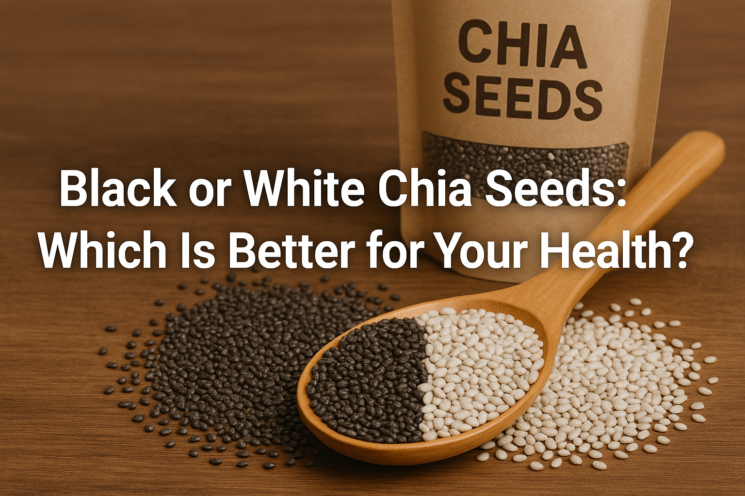 Black or White Chia Seeds