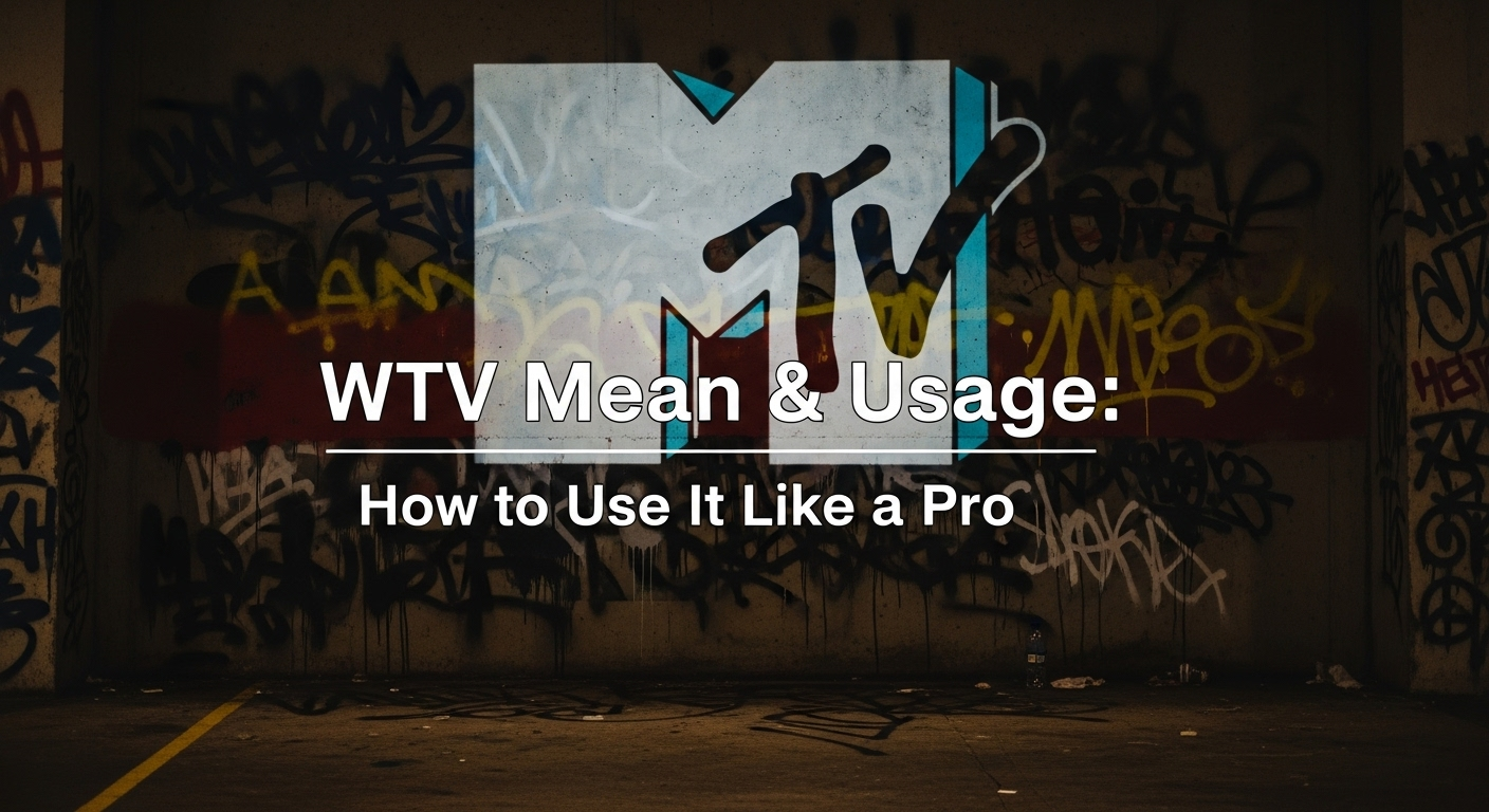 WTV Mean & Usage: How to Use It Like a Pro