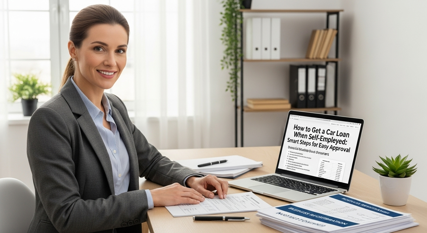 How to Get a Car Loan When Self-Employed