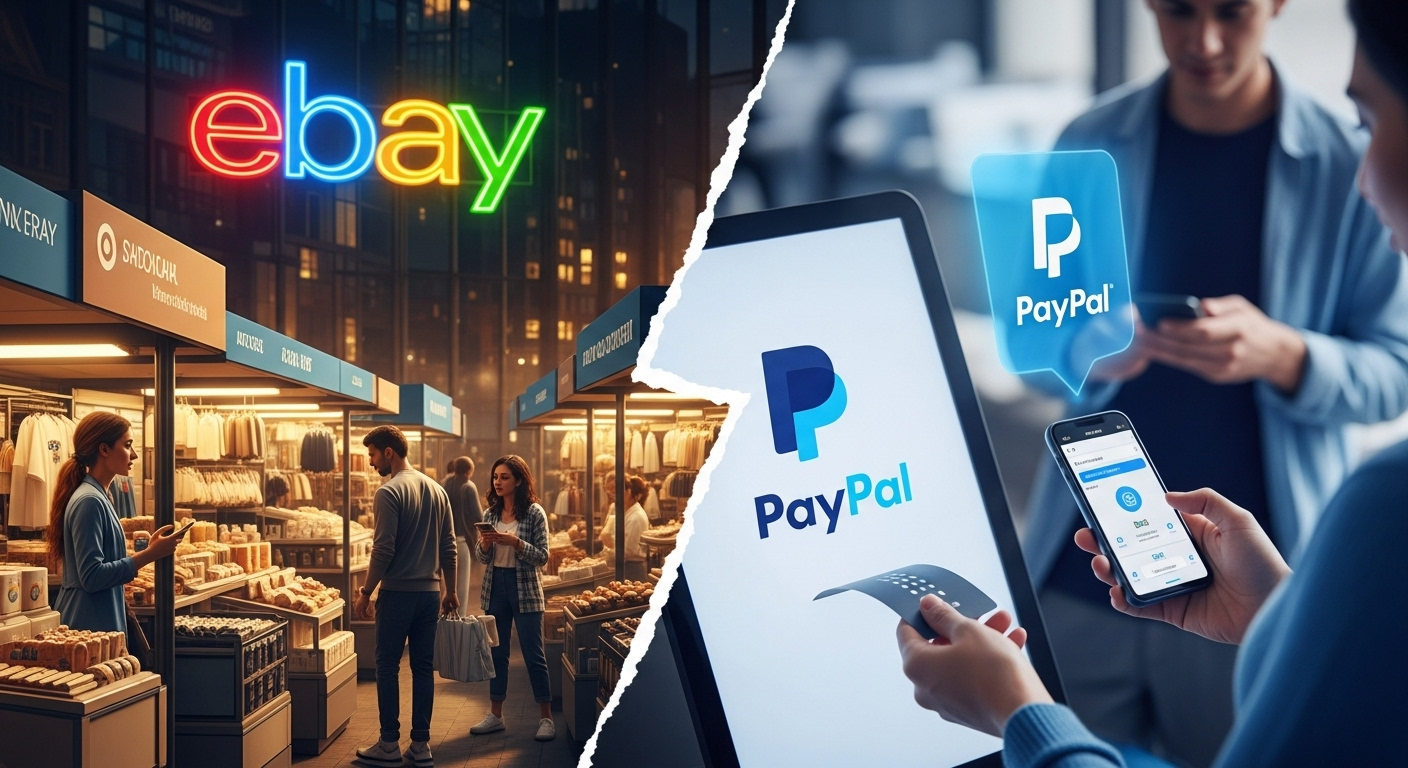 eBay's Managed Payments system launched after the PayPal and eBay split