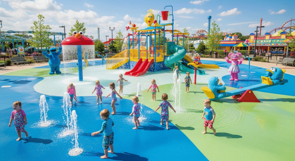 Best for Toddlers and Young Kids: Sesame Place, Pennsylvania