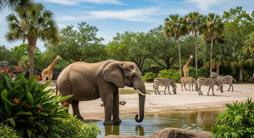 For Animal Lovers: Busch Gardens, Tampa Bay, Florida
