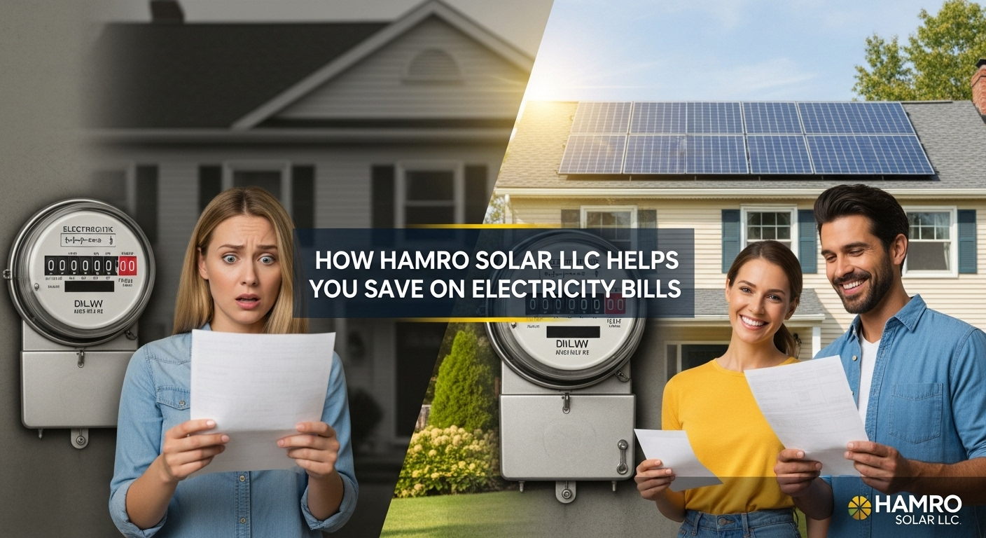 Hamro Solar LLC rooftop solar installation helping homeowners cut electricity bills