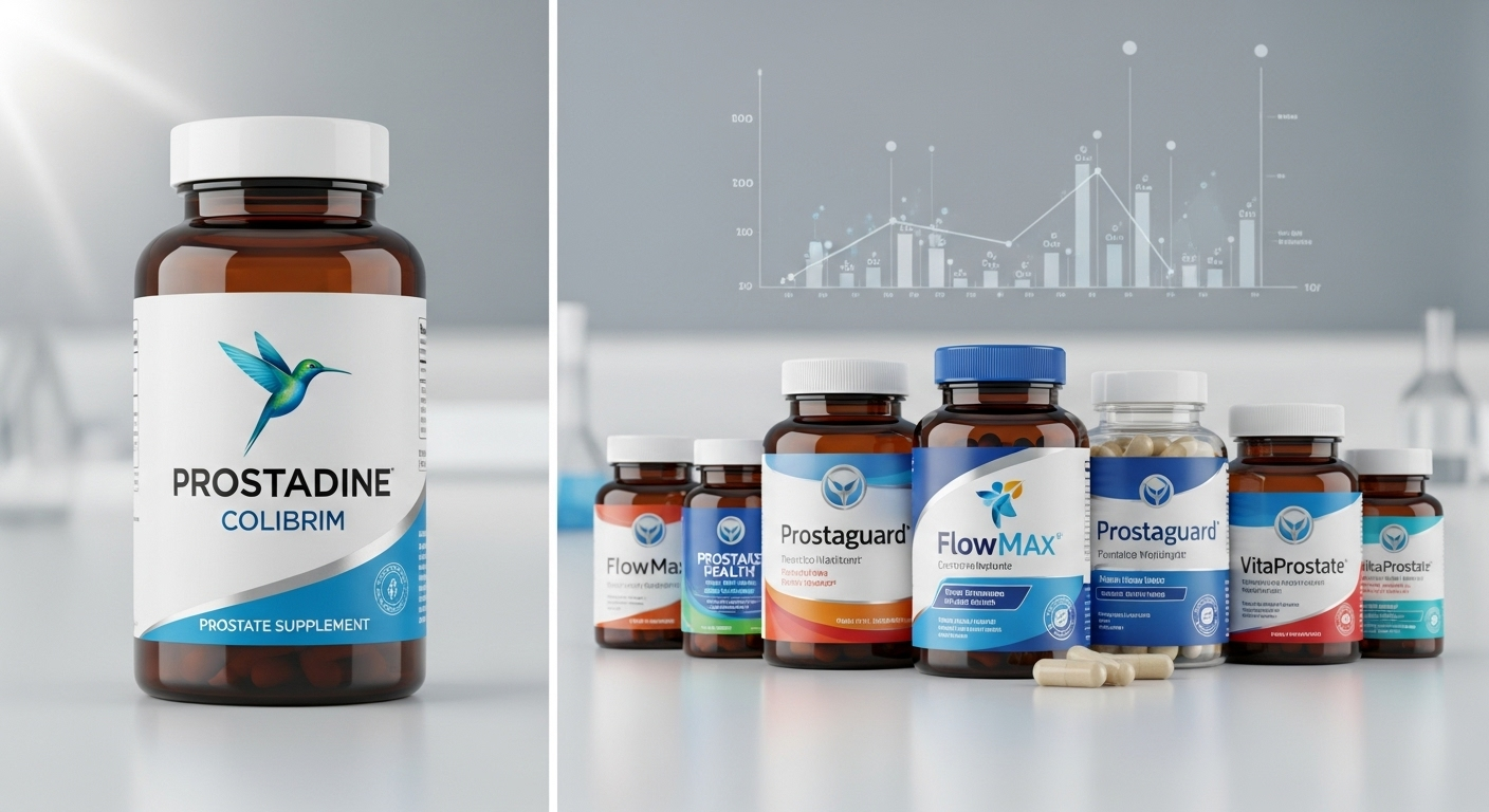 Prostadine Colibrim natural prostate supplement bottle
