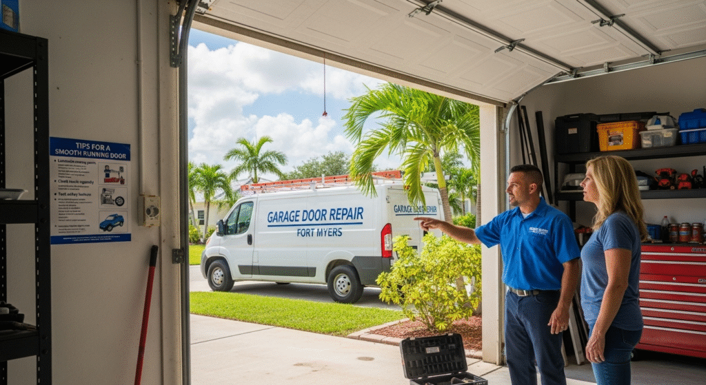 Routine garage door maintenance to prevent breakdowns