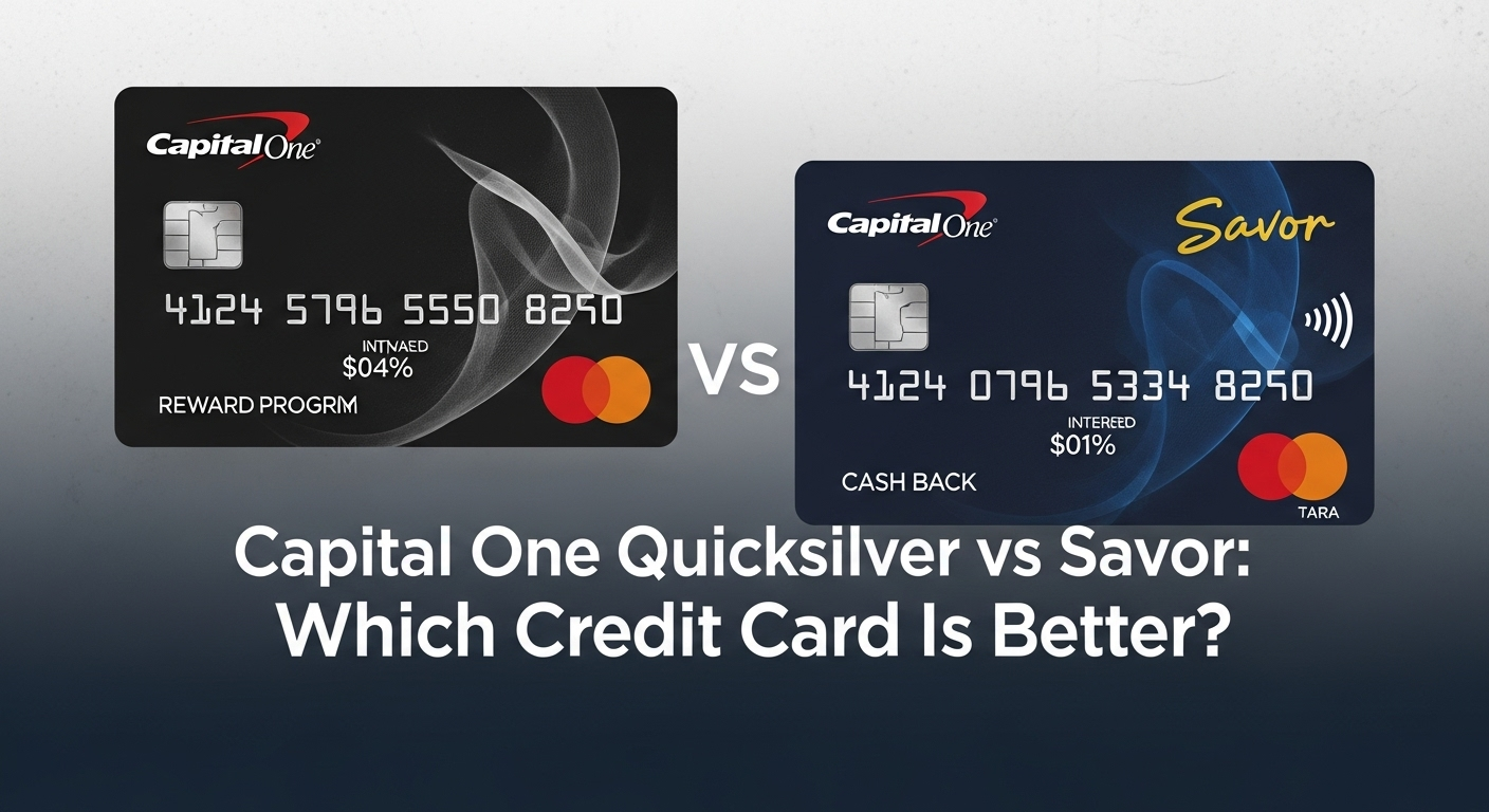 Capital One Quicksilver vs Savor